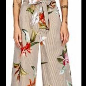 Zara flower pants